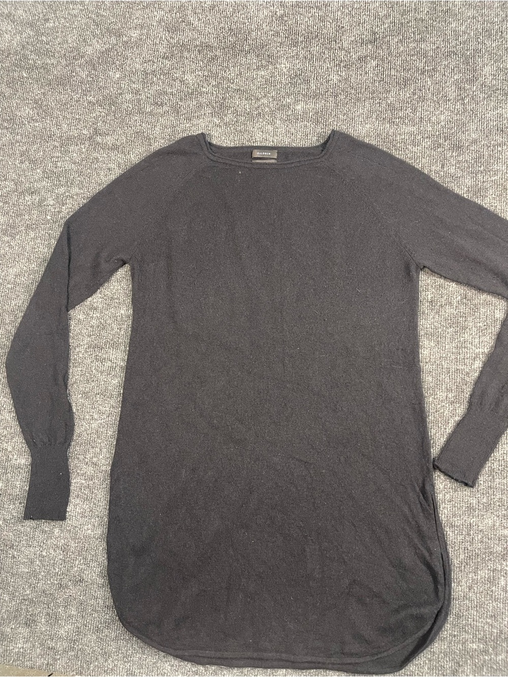 Halogen Black Women's Long Sleeve Knit SweaterTunic